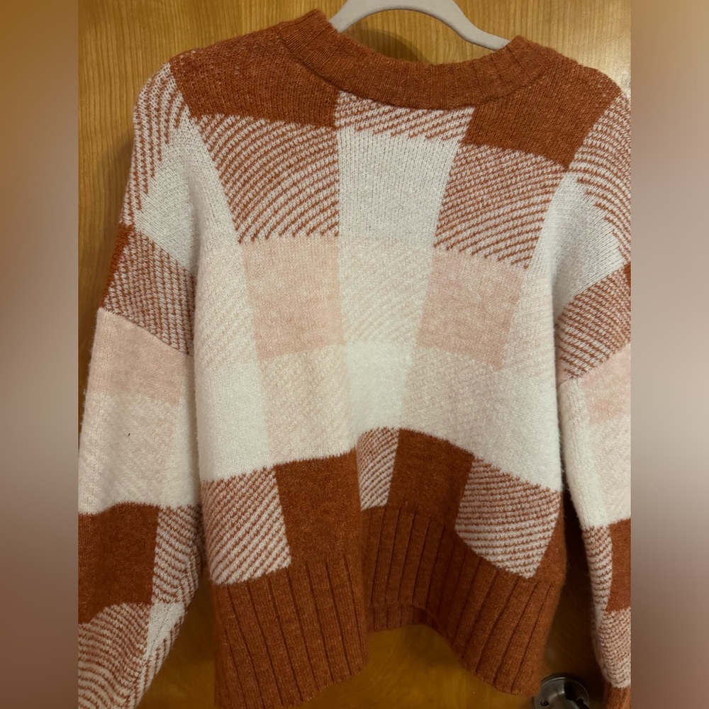 Plaid Fall Sweater